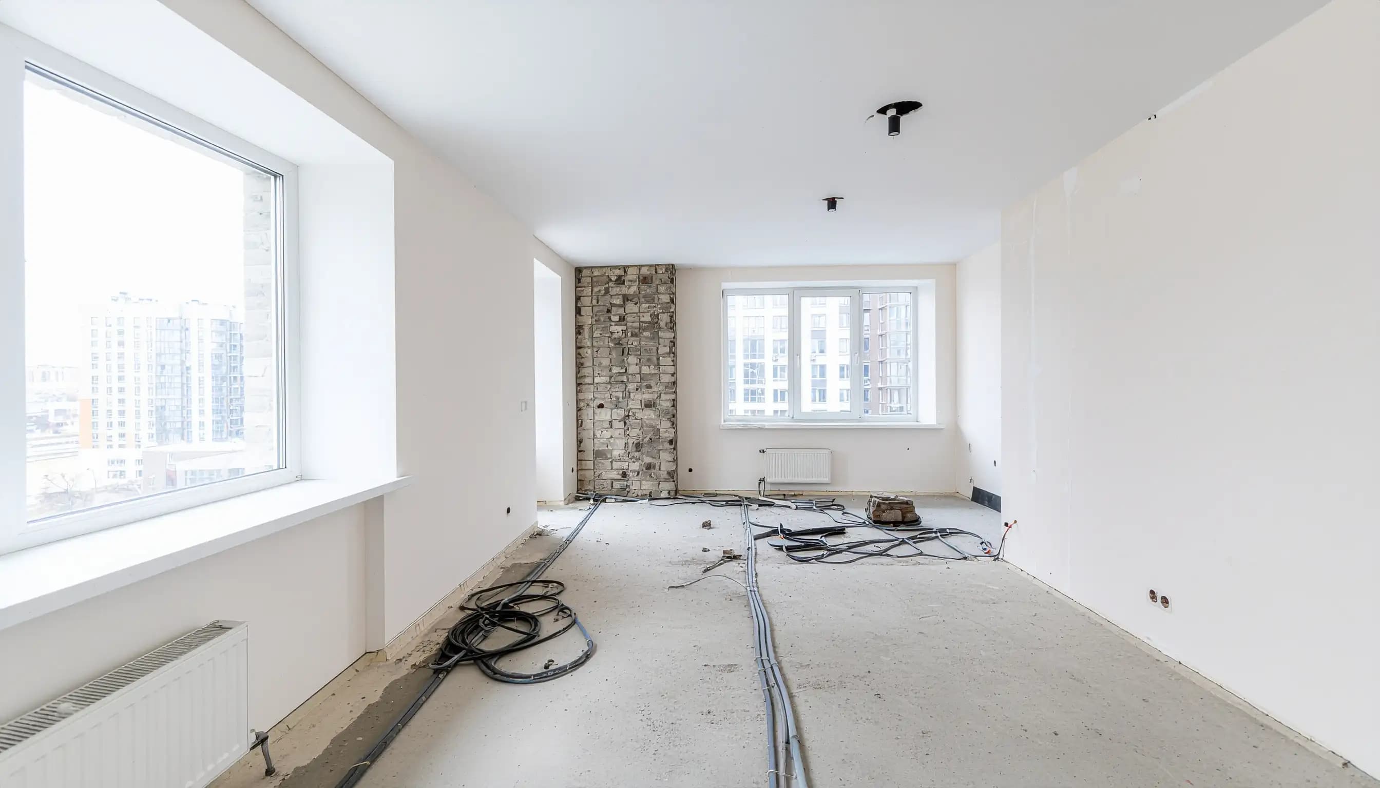 Иллюстрация вида ремонта: Черновой ремонт